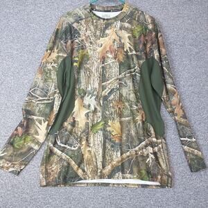 Red‎ Head Brand Co. Shirt Mens 2XL Camo Short Sleeve True Timber Hunting